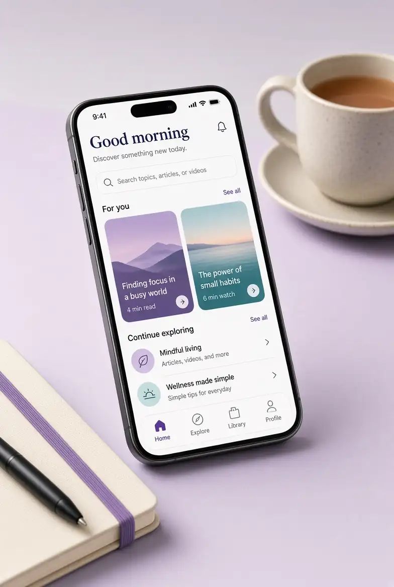 91APP 手机界面与阅读场景
